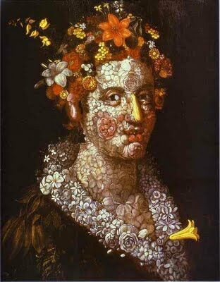 pusa roth arcimboldo bizar straniu portret flora cap compus manierism proza scurta feminitate